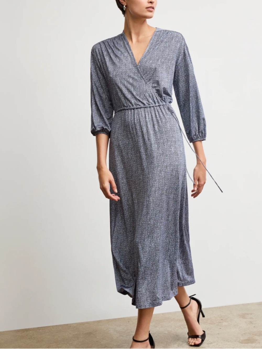 👾 M.M. LaFleur Hope Wrap Dress ~ Printed Jersey